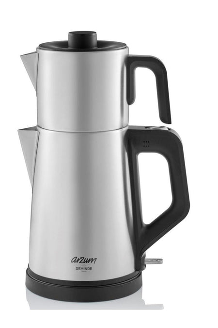 Arzum AR3129 Deminde inox Tea Maker - MALLTURK