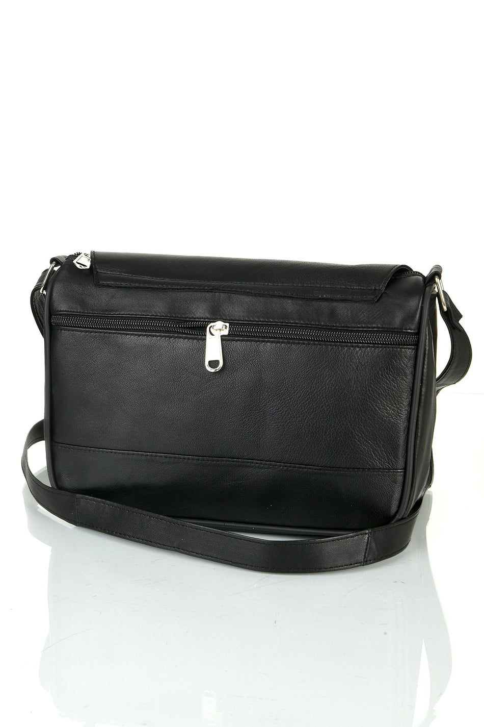 Fubileather Genuine Leather Messenger Shoulder Bag 26x17x7cm