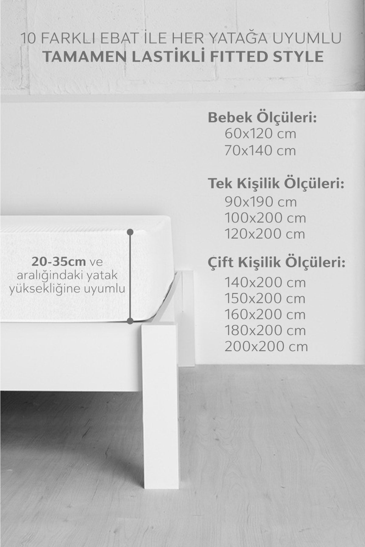 Mislina Home Mislina Quilted Fitted Mattress Protector - MALLTURK