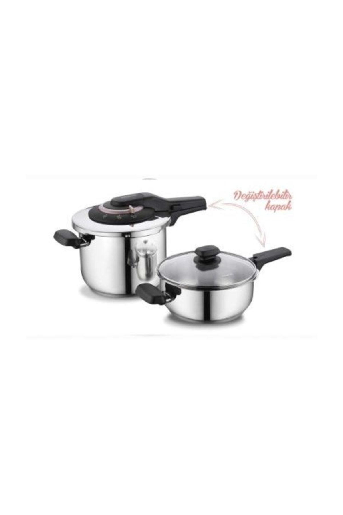 KORKMAZ A168 Quattro Pressure Cooker Set - MALLTURK