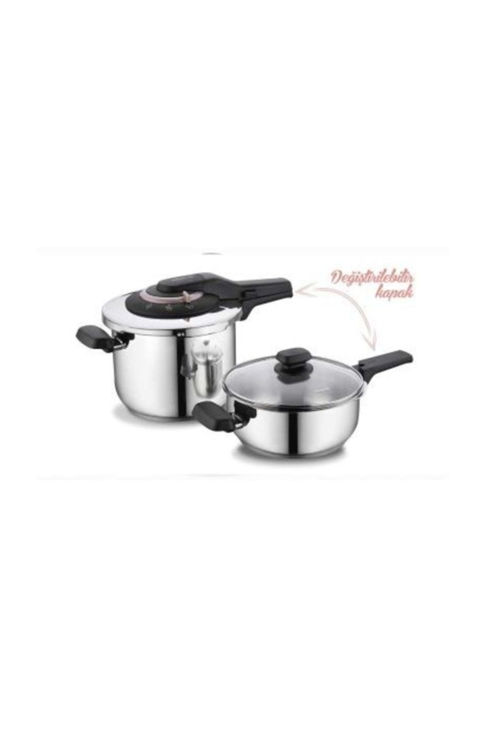 KORKMAZ A168 Quattro Pressure Cooker Set - MALLTURK