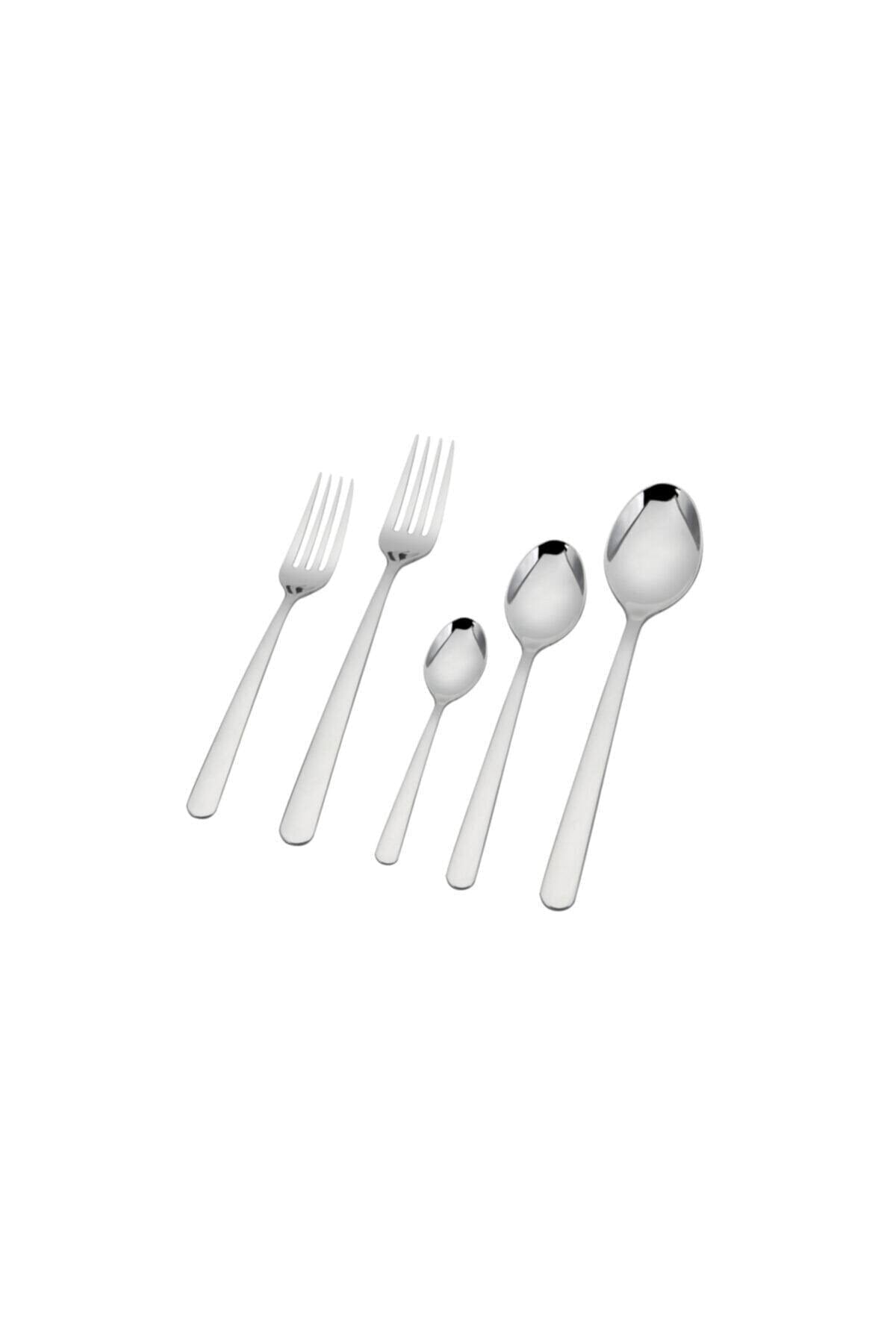 Emsan marmara 60 Piece 12 Place Setting Fork Spoon Set - MALLTURK