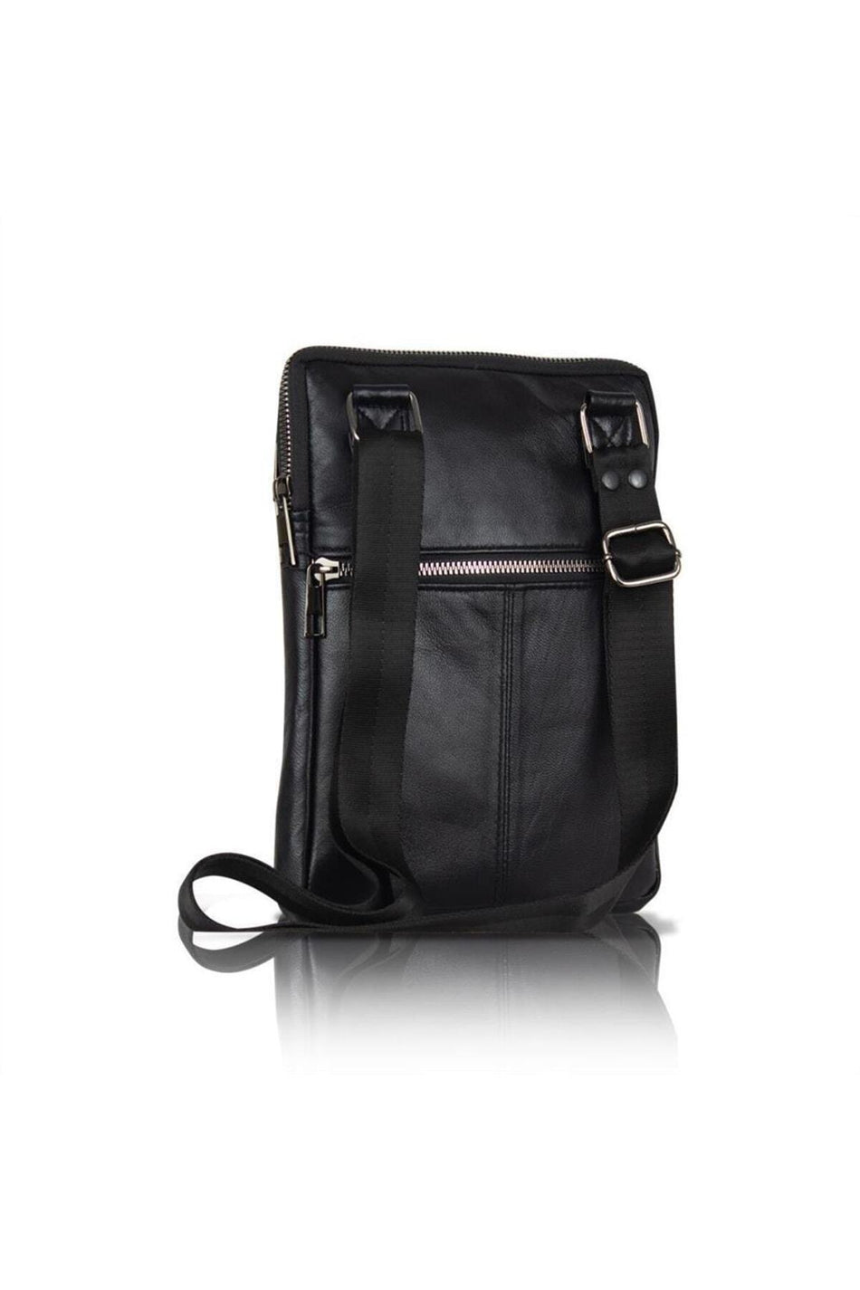Fubileather Genuine Leather Crossbody Messenger Bag Unisex (25X18X3CM)