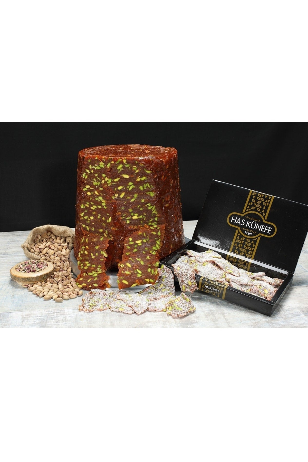 HAS Carrot Confection ozel Pistachio Leaf Style Carrot Confection 500 g - MALLTURK