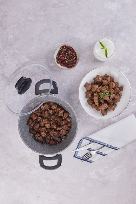 Emsan Oniks 7 Piece Granite Cookware Set - MALLTURK