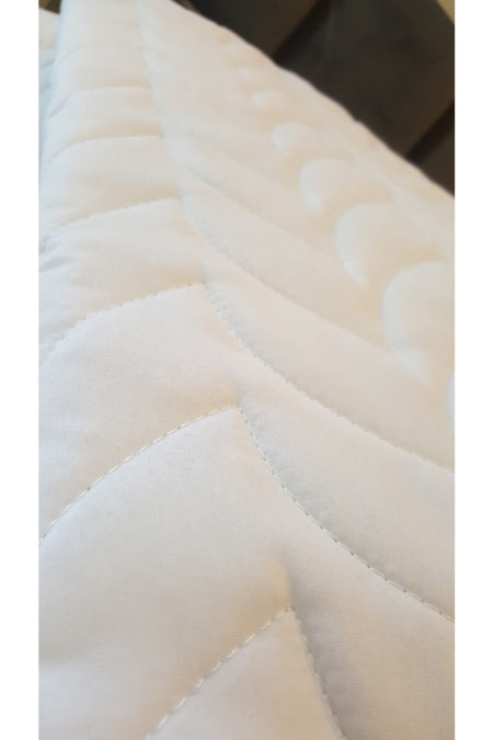 babadag kolleksiyon Cotton Quilted Fitted Mattress Protector - MALLTURK