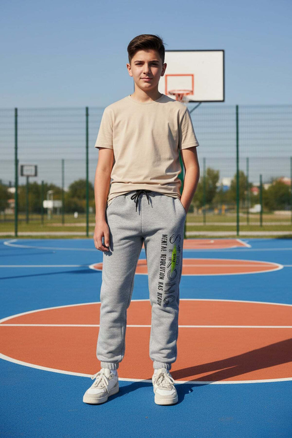 3 Thread Boys' Jogger Sweatpants - MALLTURK