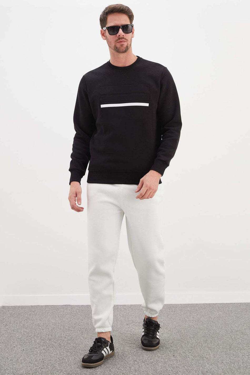 3 Thread Waist Tie Jogger Sweatpants - MALLTURK