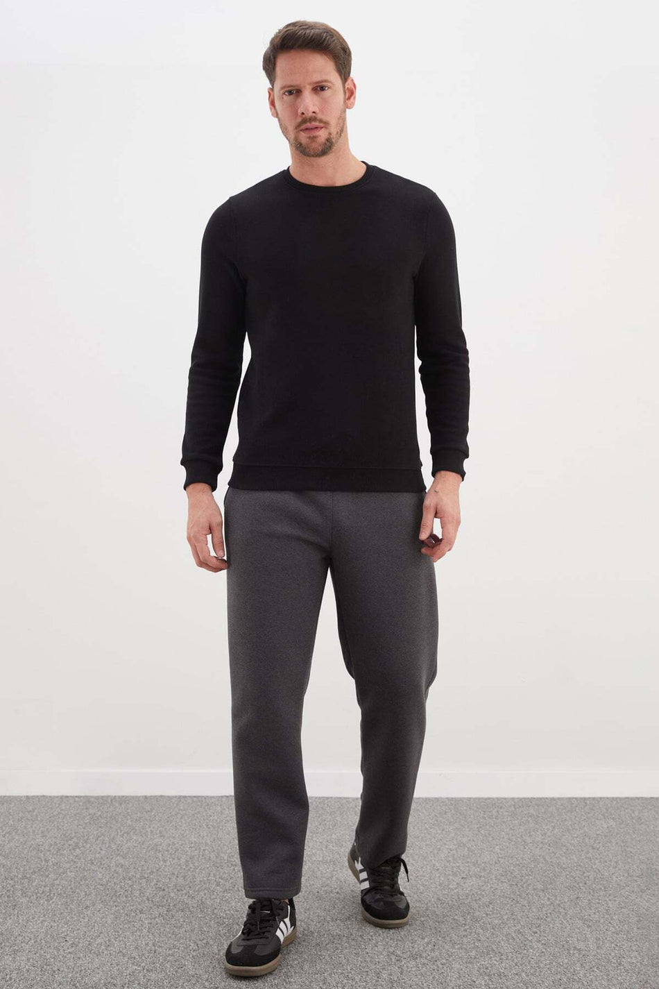 3 Threaded Waist Tie Pocketed Sweatpants - MALLTURK