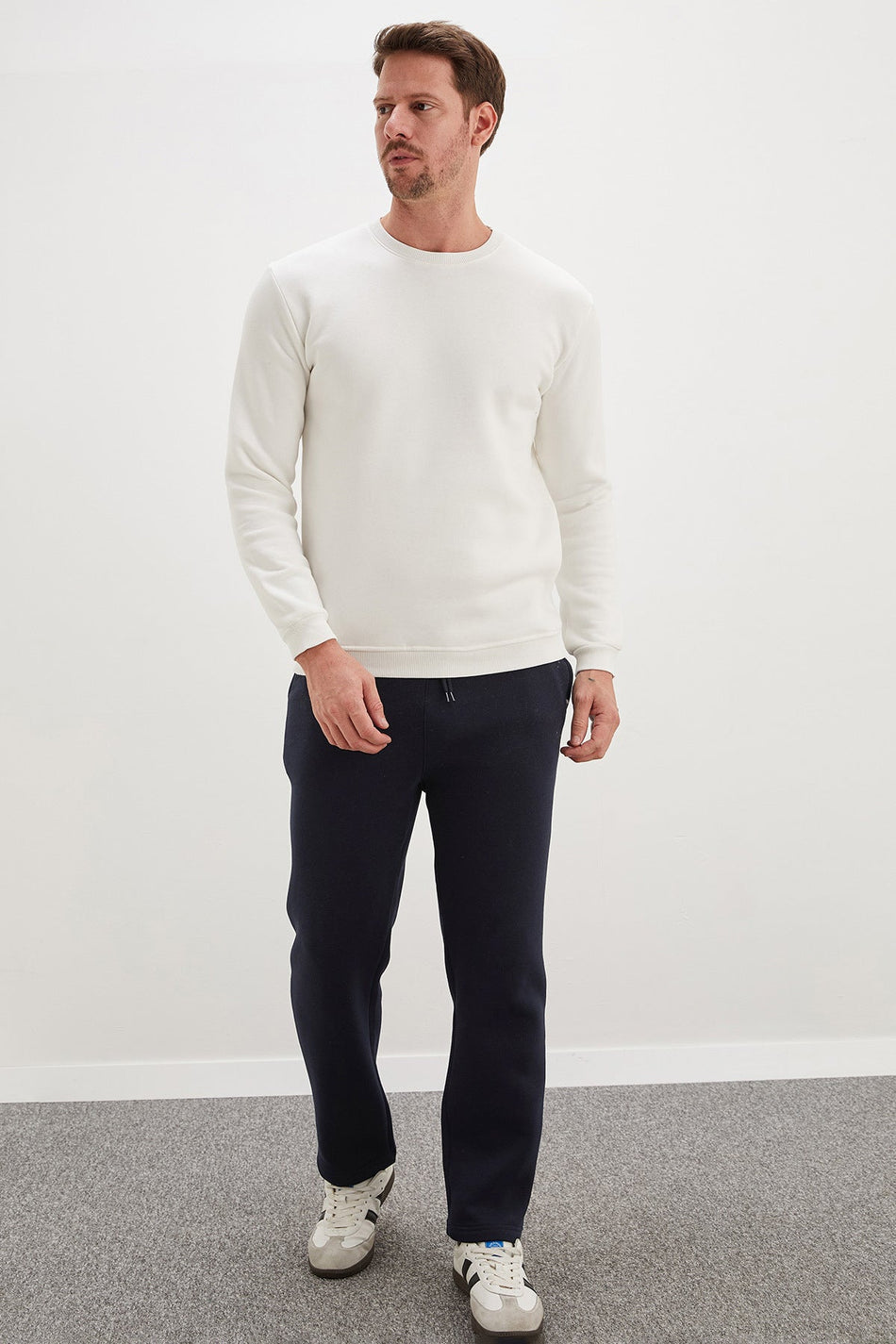 3 Threaded Waist Tie Pocketed Sweatpants - MALLTURK