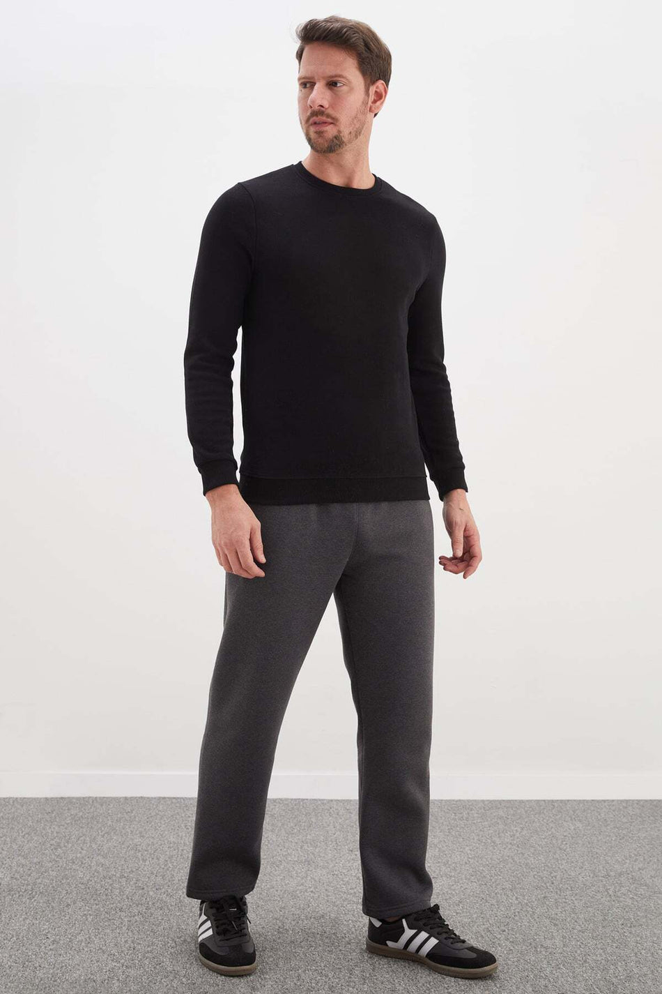 3 Threaded Waist Tie Pocketed Sweatpants - MALLTURK