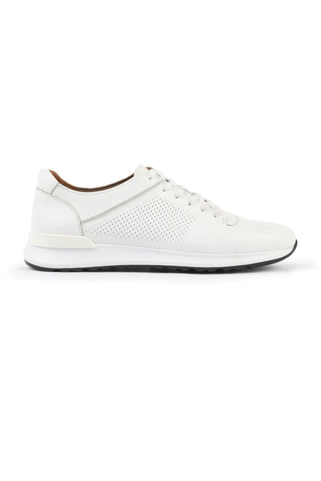 3045 Men's White Sneakers - MALLTURK