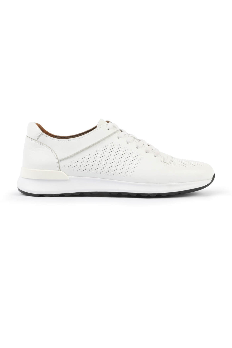 3045 Men's White Sneakers - MALLTURK