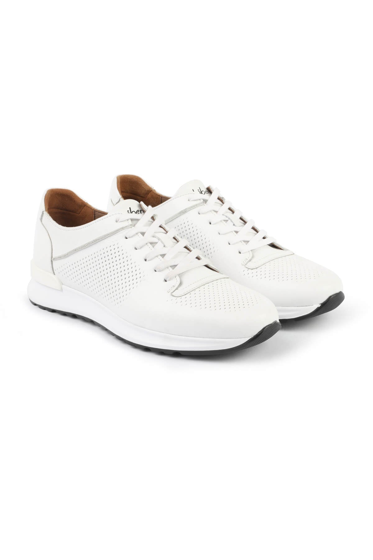 3045 Men's White Sneakers - MALLTURK