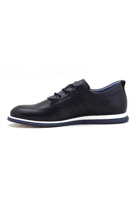 3274 Men's Casual Shoes - Navy Blue - MALLTURK