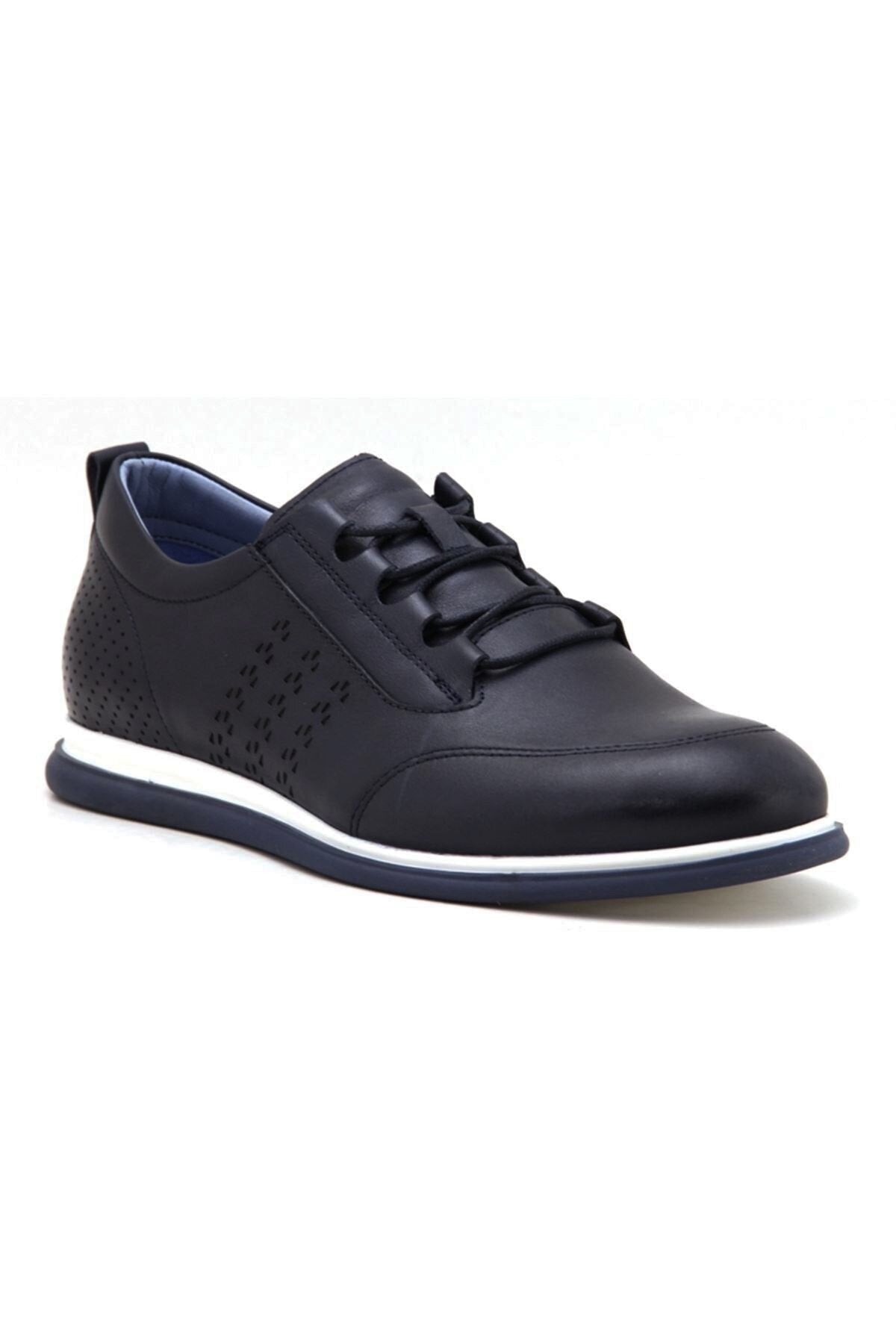 3274 Men's Casual Shoes - Navy Blue - MALLTURK