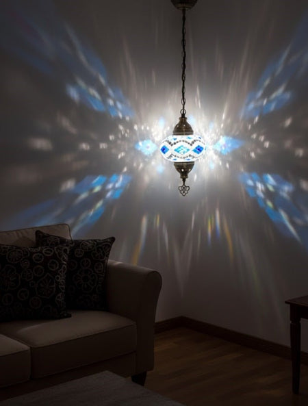 Turkish Mosaic Pendant Lamp - MALLTURK