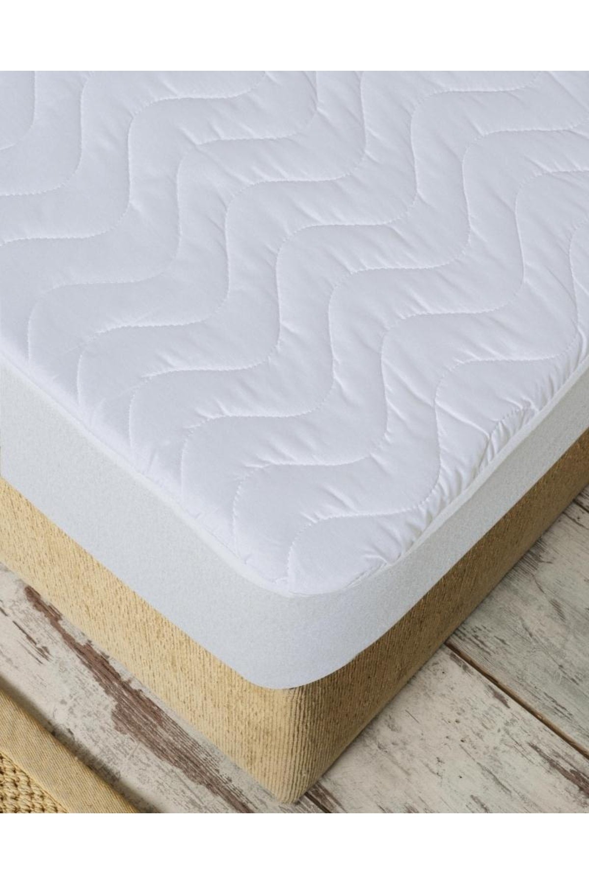 Firuze Microfiber Quilted Fitted Mattress Protector - MALLTURK