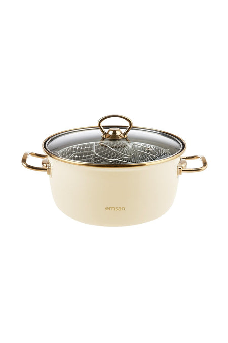 Emsan Nostalji Enamel Frying Pot - MALLTURK