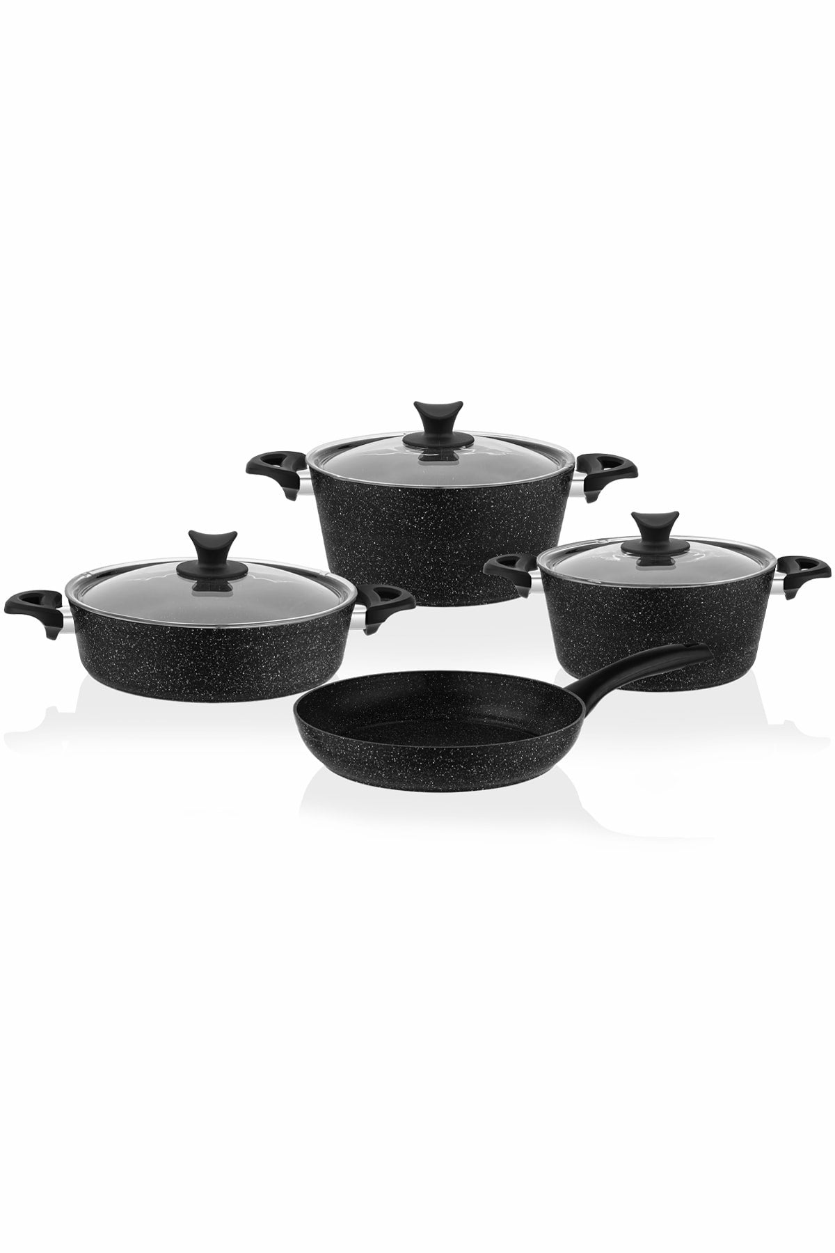Tac Hera Granite 15 Piece Cookware Set