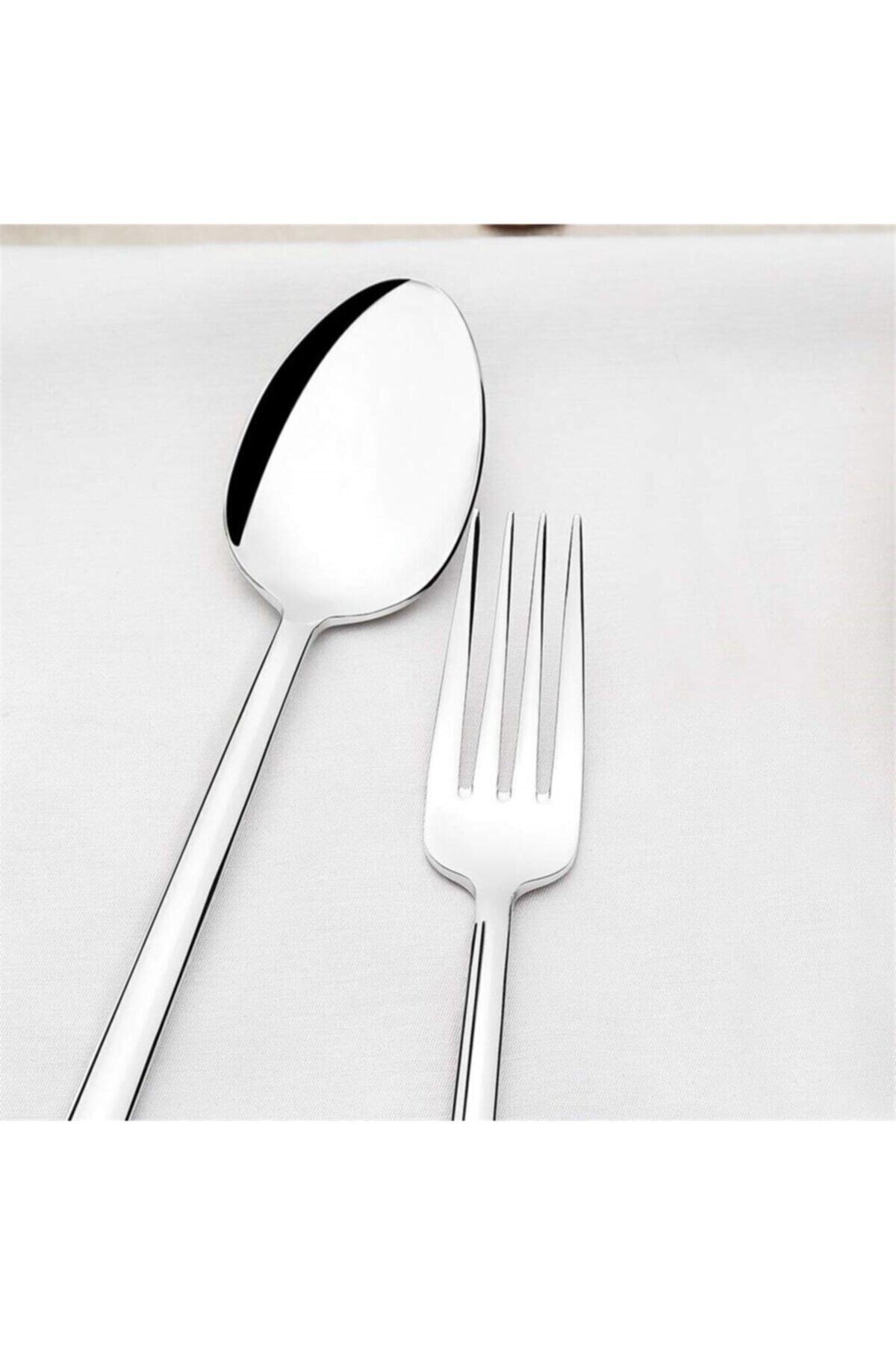 Nehir dalyan 30 Piece Plain bicaksiz paslanmaz kucuk aile takimi - MALLTURK
