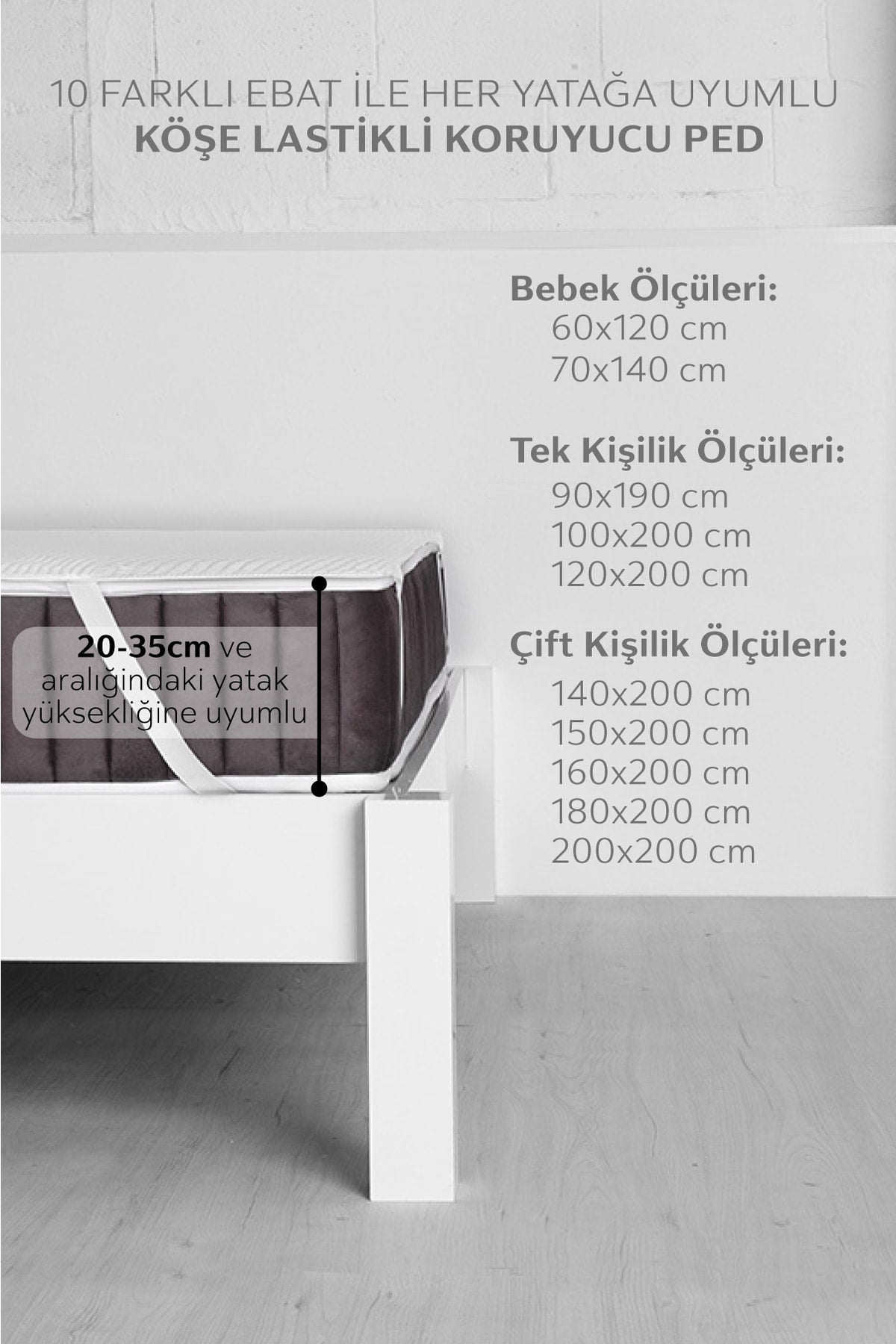 Mislina Home Mislina Quilted Mattress Protector - MALLTURK