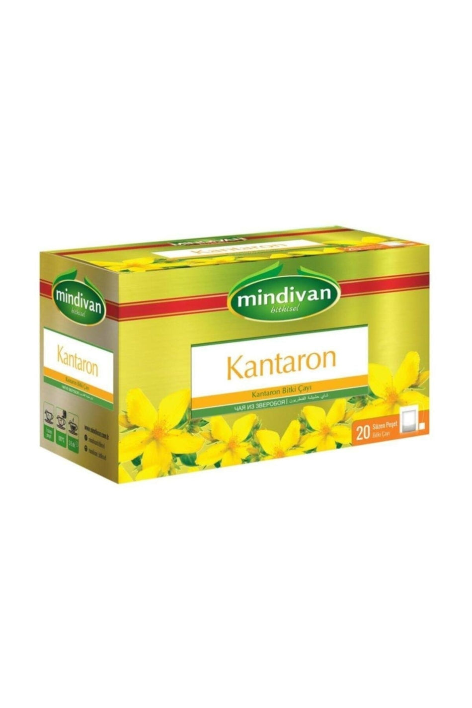 Mindivan St. John's Wort Tea, 20 sachets