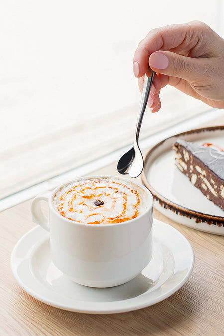 Nehir can canan cay Spoon Steel cay Spoon takimi 12 Pack cay Spoon kalpli cay Spoon Set - MALLTURK