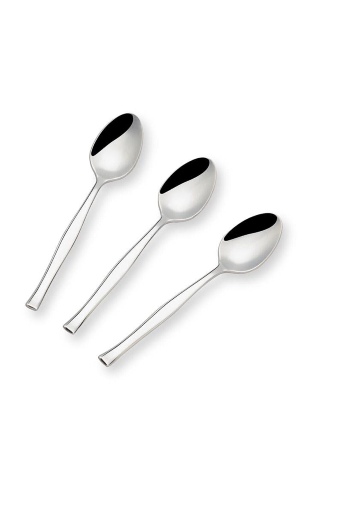 Nehir zarif Plain 12 Piece cay Spoon 18 10 304 kalite - MALLTURK