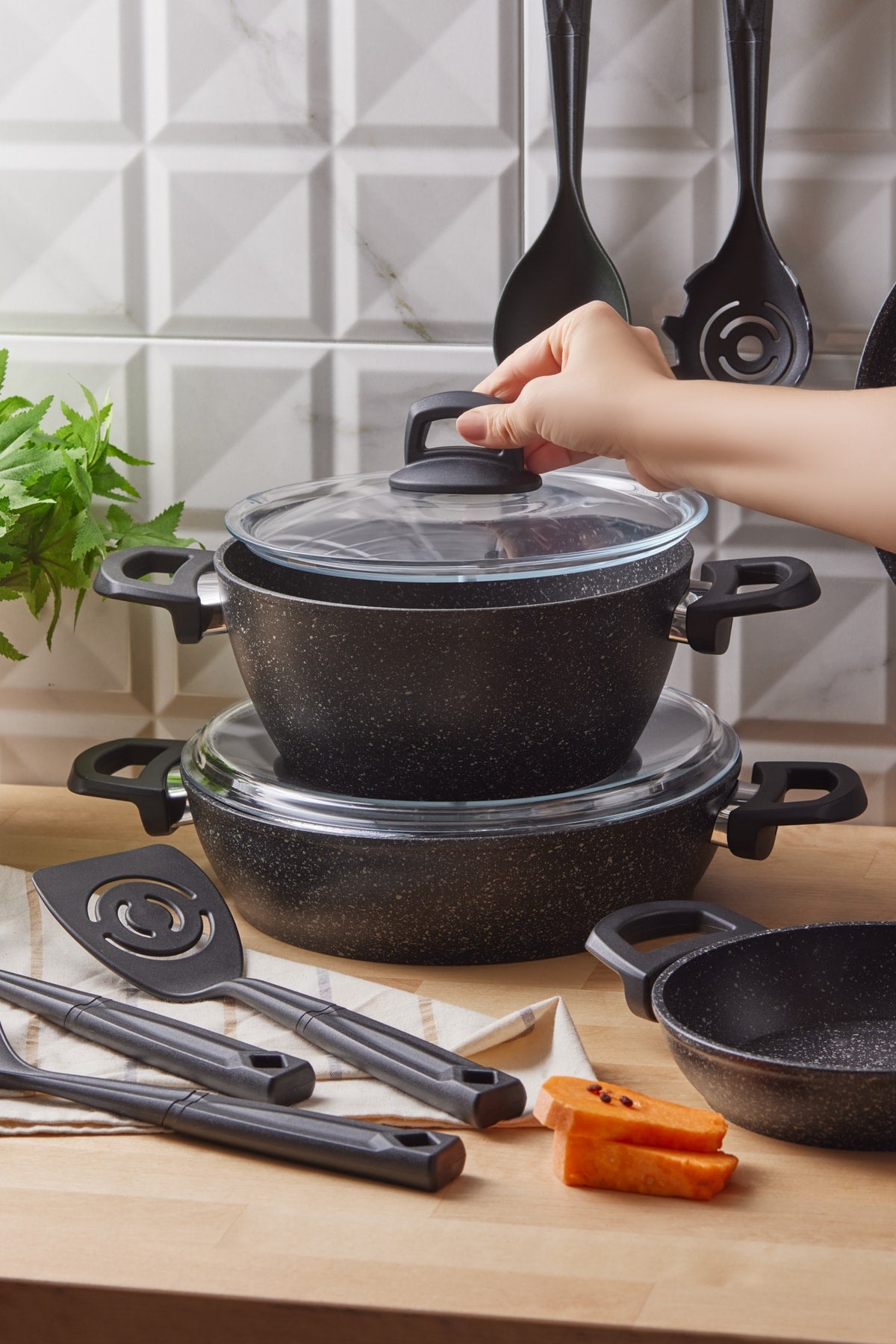 Emsan Harmony 13 Piece Cookware Set - MALLTURK