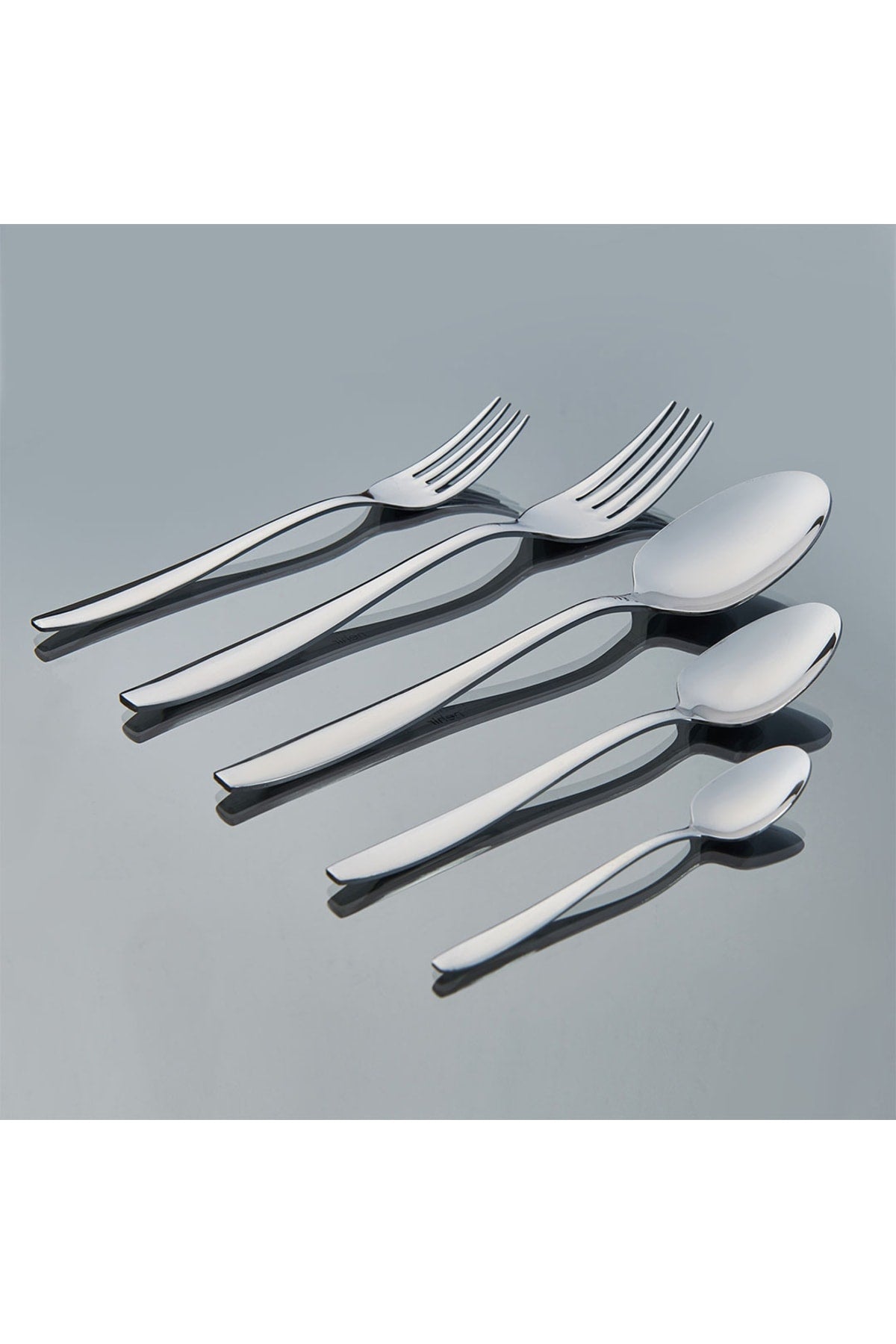 Nehir sahra 30 Piece Fork Spoon Set - MALLTURK