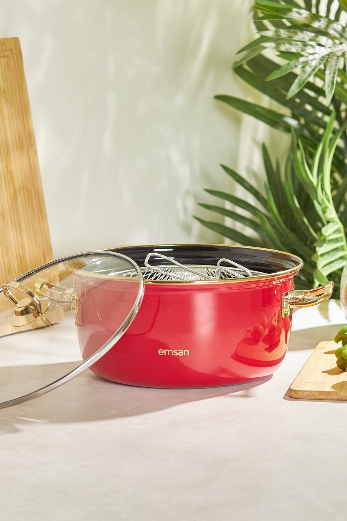 Emsan Nostalji Enamel Frying Pot - MALLTURK