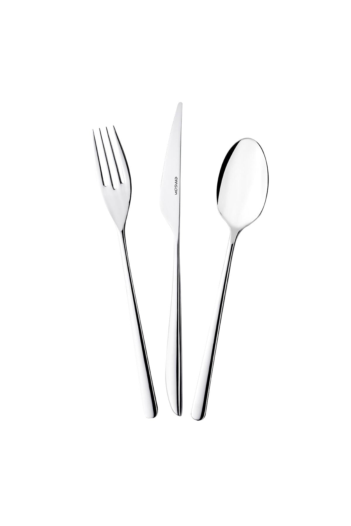 Emsan bello 72 Piece 12 Place Setting Flatware Set - MALLTURK