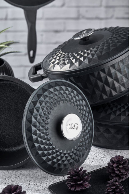 Tac Carabella 7 Piece Cast Cookware Set - MALLTURK