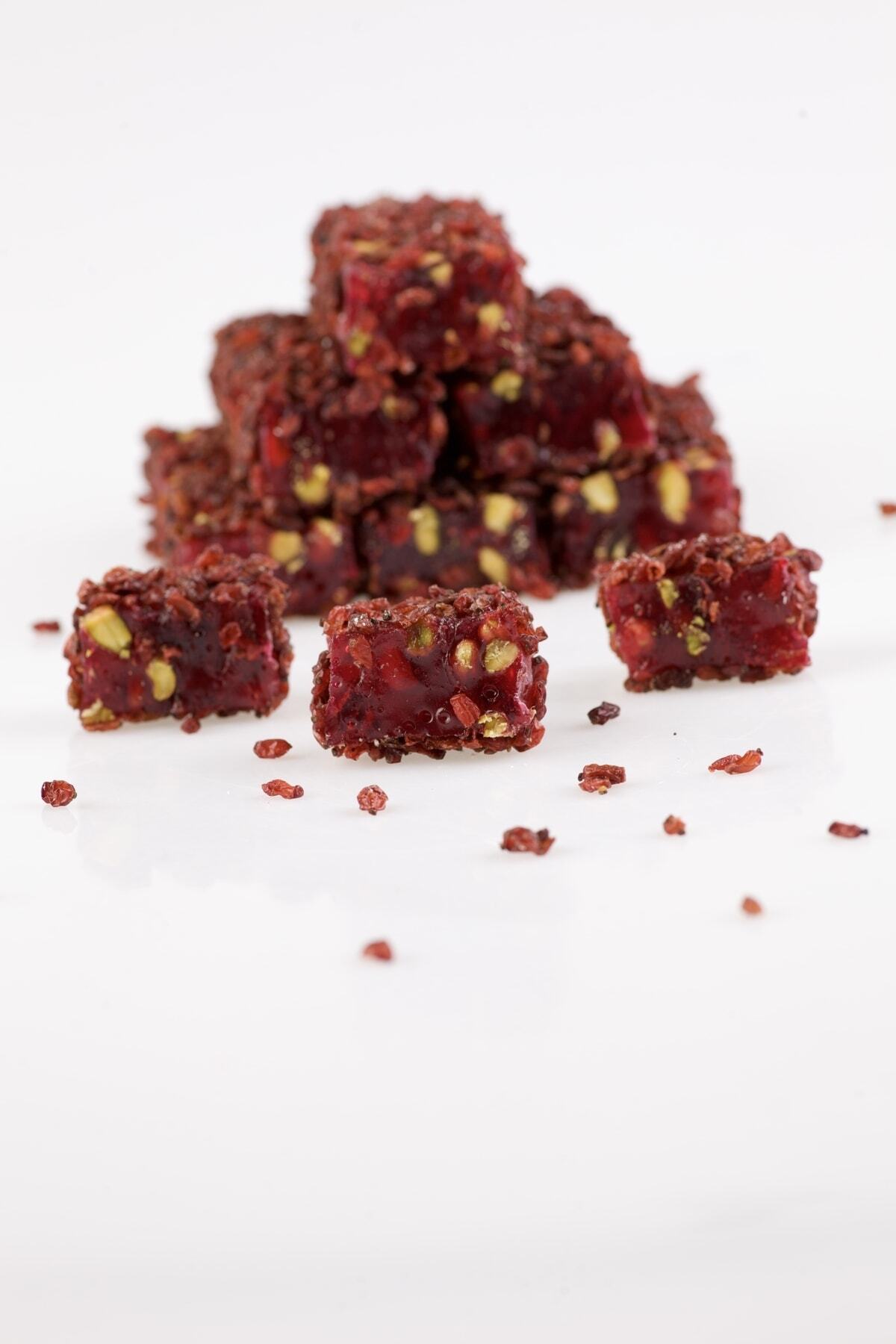 Genel Markalar with Barberry Pomegranate Flavored antepli Turkish Delight 500 g - MALLTURK