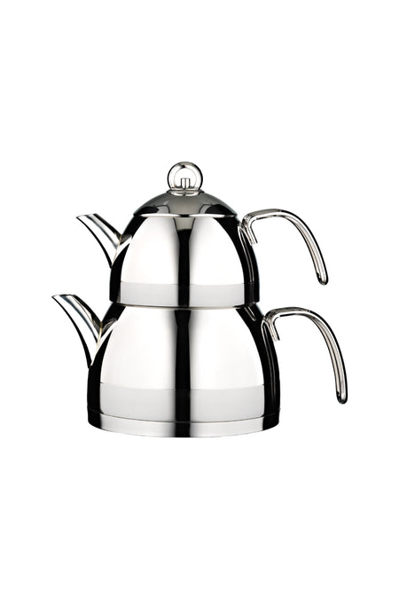 Emsan Aragon Midi induction Base Stainless Steel Teapot - MALLTURK