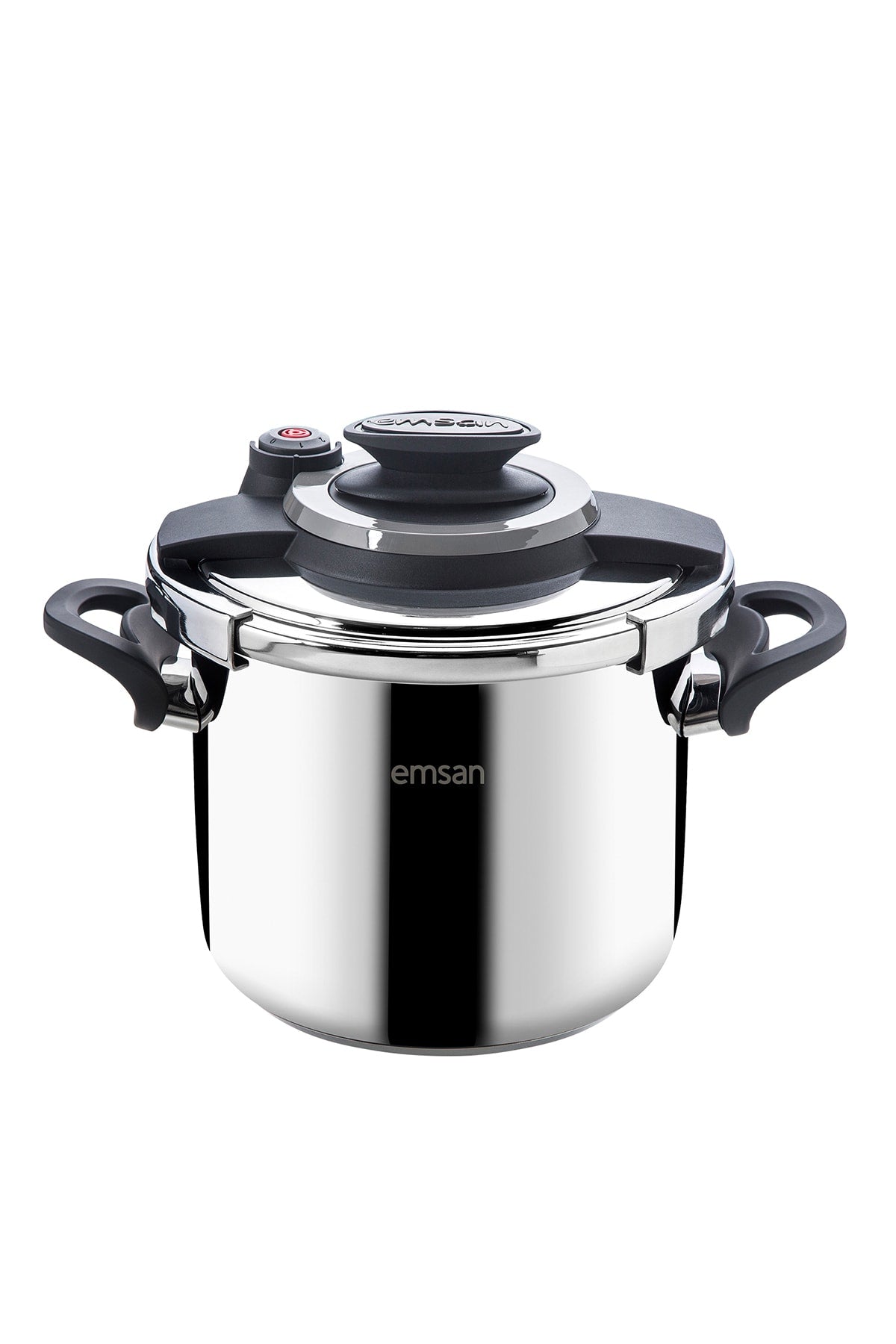 Emsan Montana Black Grey Pressure Cooker 6 Liters - MALLTURK