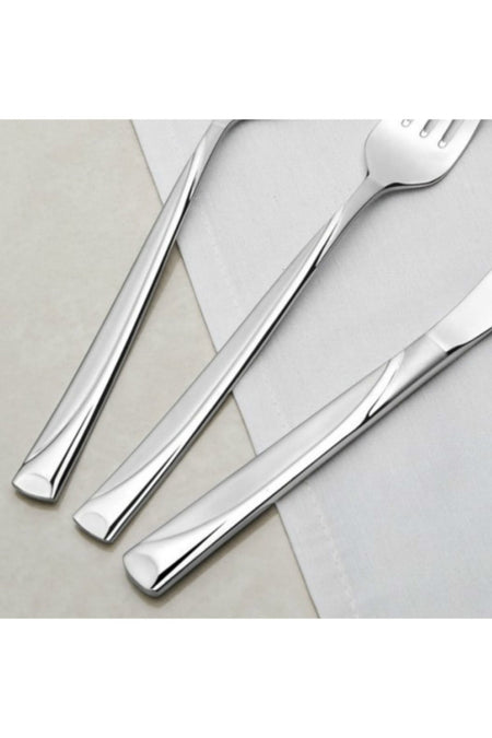Nehir fiesta Satin 72 Piece karton Boxed Flatware Set 18 10 304 1 kalite - MALLTURK