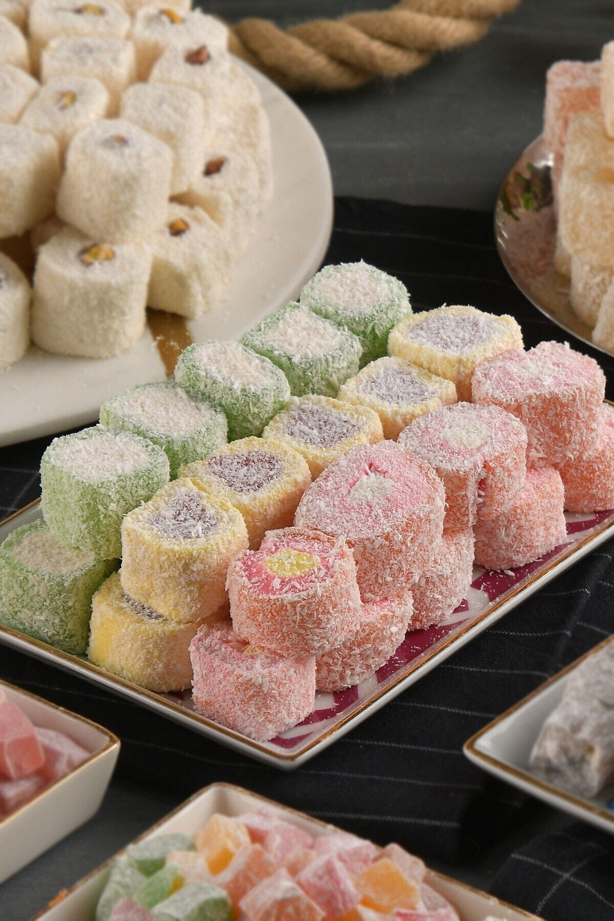 Bayburt Kuruyemis Fruit Flavored Turkish Delight 250 g - MALLTURK