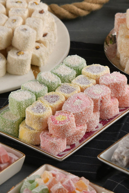 Bayburt Kuruyemis Fruit Flavored Turkish Delight 250 g - MALLTURK