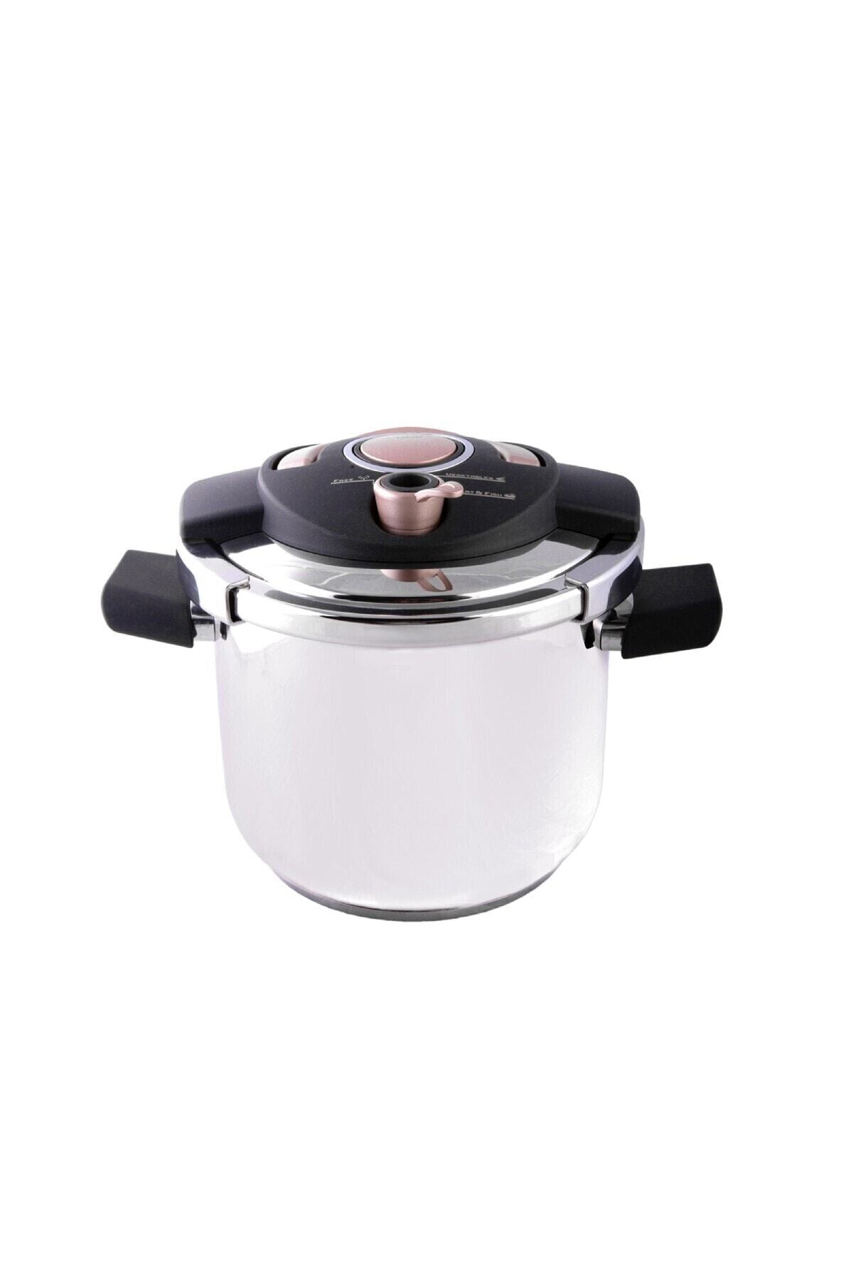 Emsan innocook Pressure Cooker Set Golden Pink 4 6.5 Lt - MALLTURK