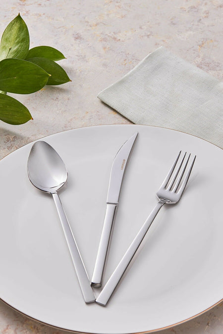 Emsan talia 60 Piece 12 Place Setting Boxed Flatware Set - MALLTURK