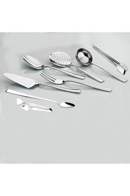 Nehir sahra 8 Piece Serving Utensil Set 8 Piece Serving Utensil Set - MALLTURK