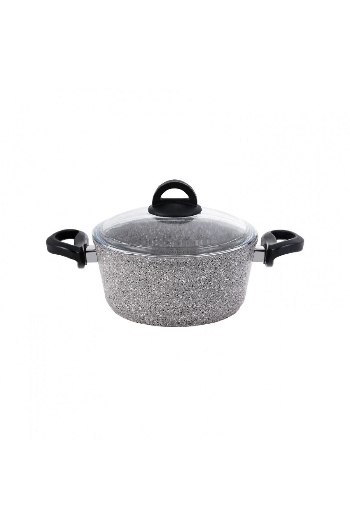 Emsan Premium Granite 7 Piece Cookware Set Grey - MALLTURK