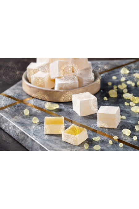 MESHUR safranbolu lokumcusu Powdered Sugar sakizli Turkish Delight 1 kg - MALLTURK