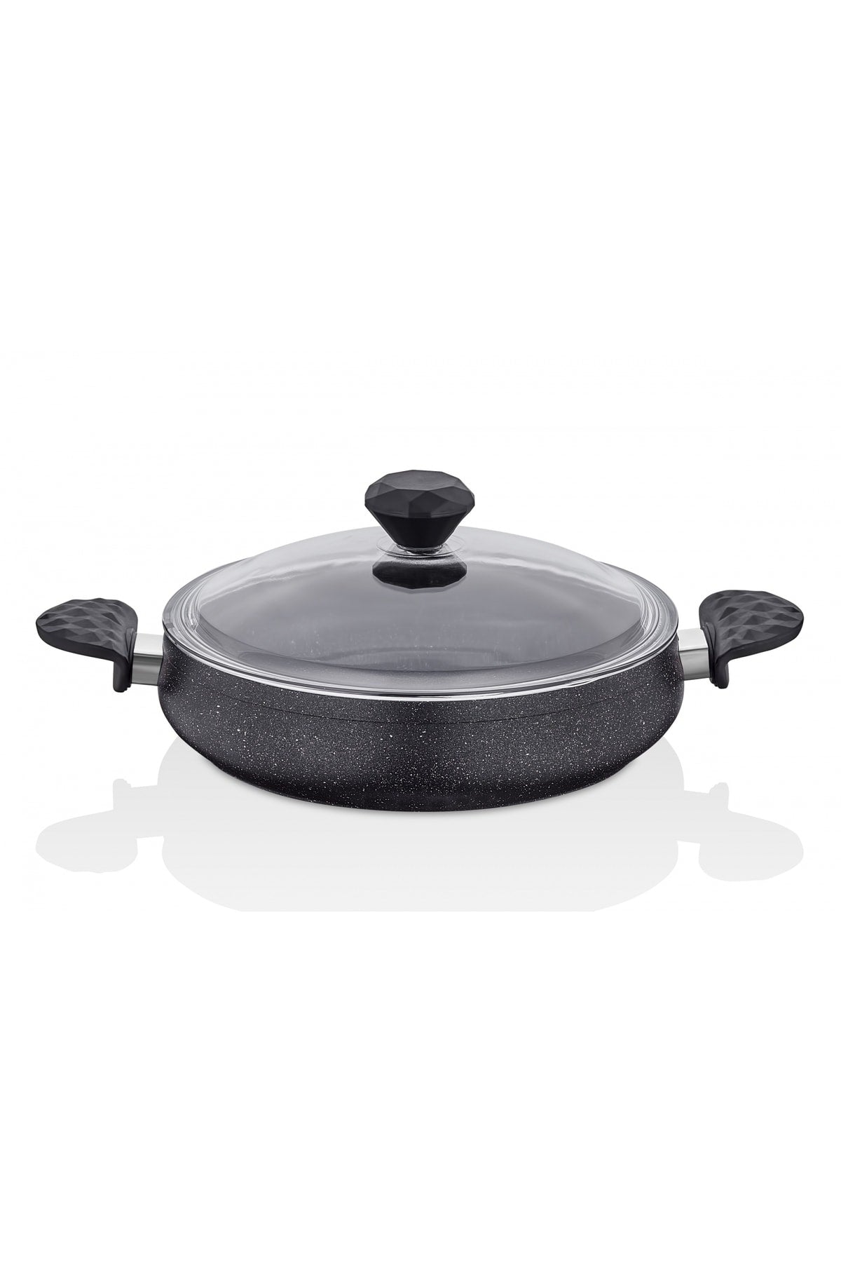Tac Stone Tombik 7 Piece Cookware Set Uzay Grisi - MALLTURK