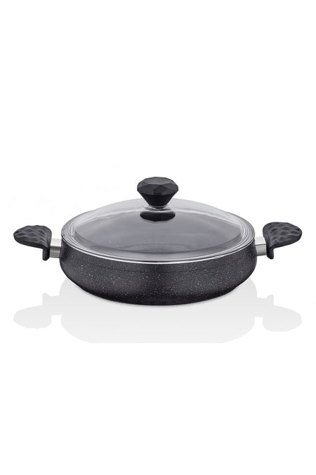 Tac Stone Tombik 7 Piece Cookware Set Uzay Grisi - MALLTURK