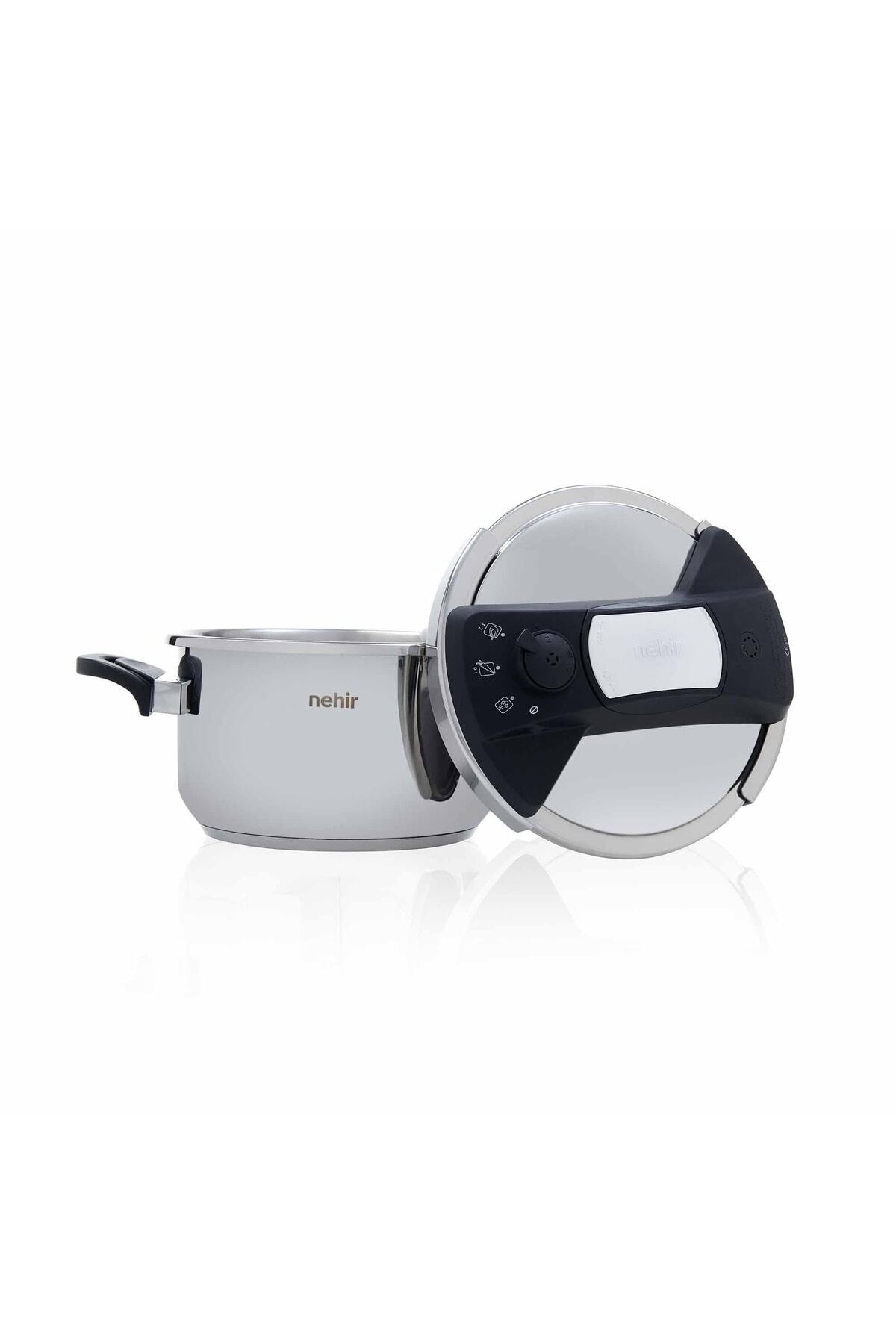 Nehir Silver Matik Pressure Cooker - 5 Lt - MALLTURK
