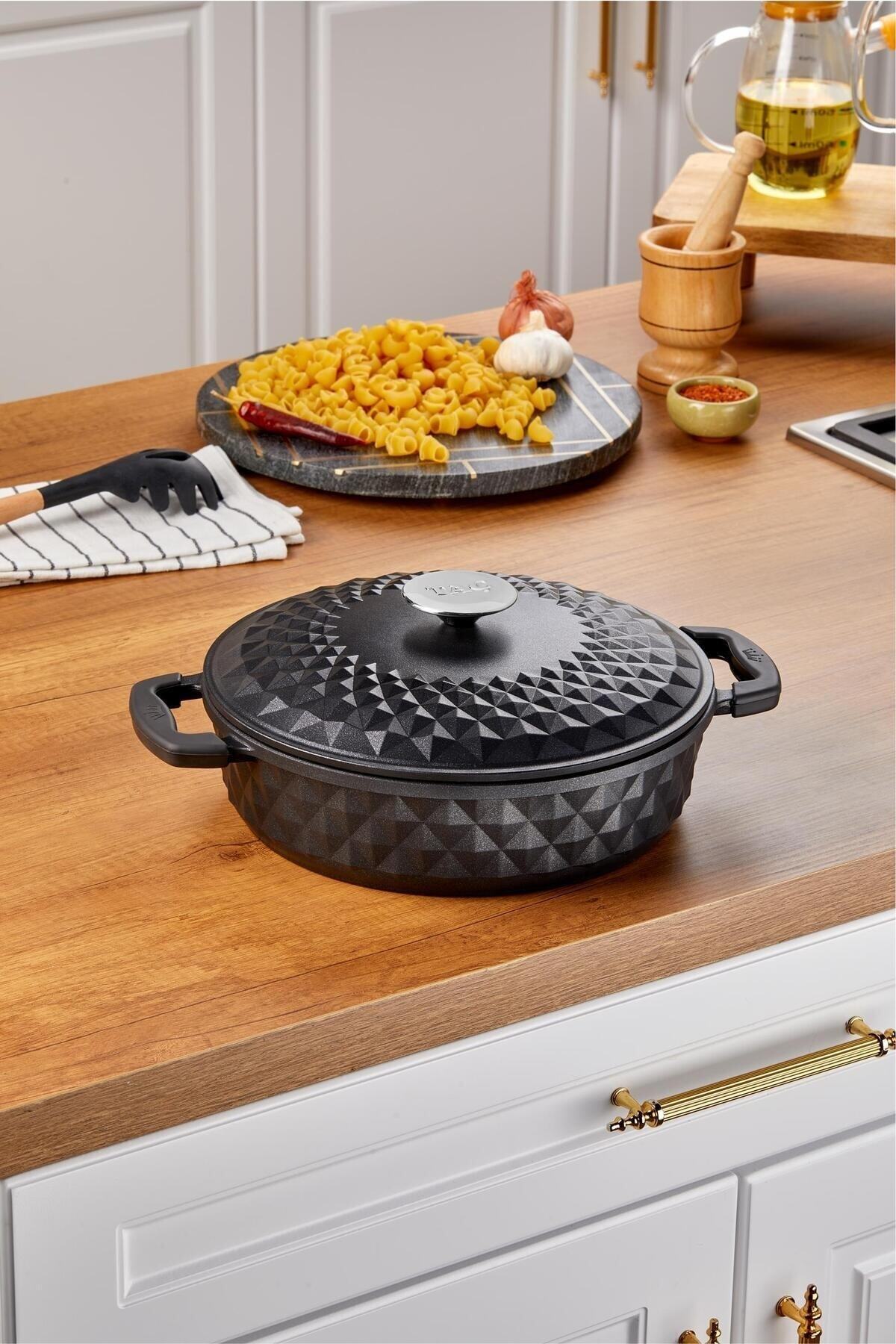 Tac Bella Cast Kapak Shallow Pot No:24