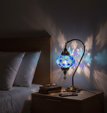 Table lamp, bedside table, bedside lighting, Turkish lamp night light - MALLTURK